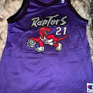 Marcus Cambry Toronto Raptors #21 Purple Basketball Jersey (Champion)